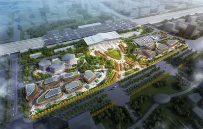 設計施工一體化 中鐵十局傾力打造香河高鐵站多功能服務會客廳